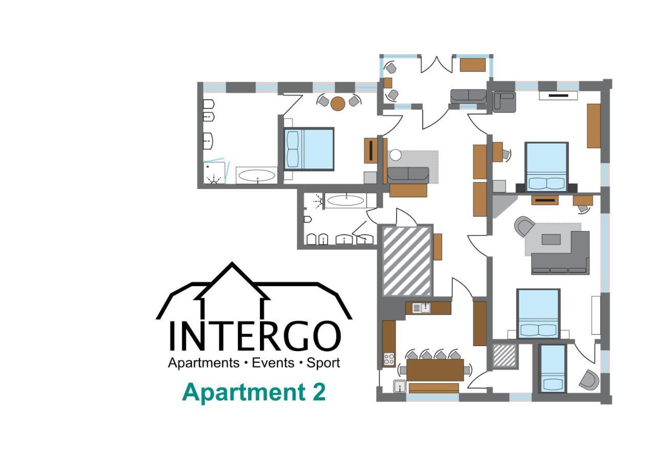 Intergo Apartments Brackel Eksteriør bilde